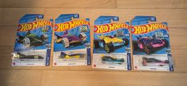 4 Hot Wheels Autos Factory Sealed 2023 Set Neu OVP