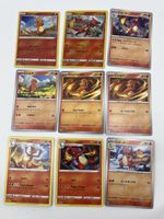 Pokémon Sammelkarten 9 Stück Charmander  Glumanda  🔥🔥