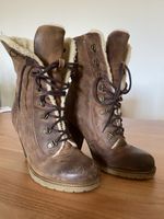 Leather Winter Boots 36