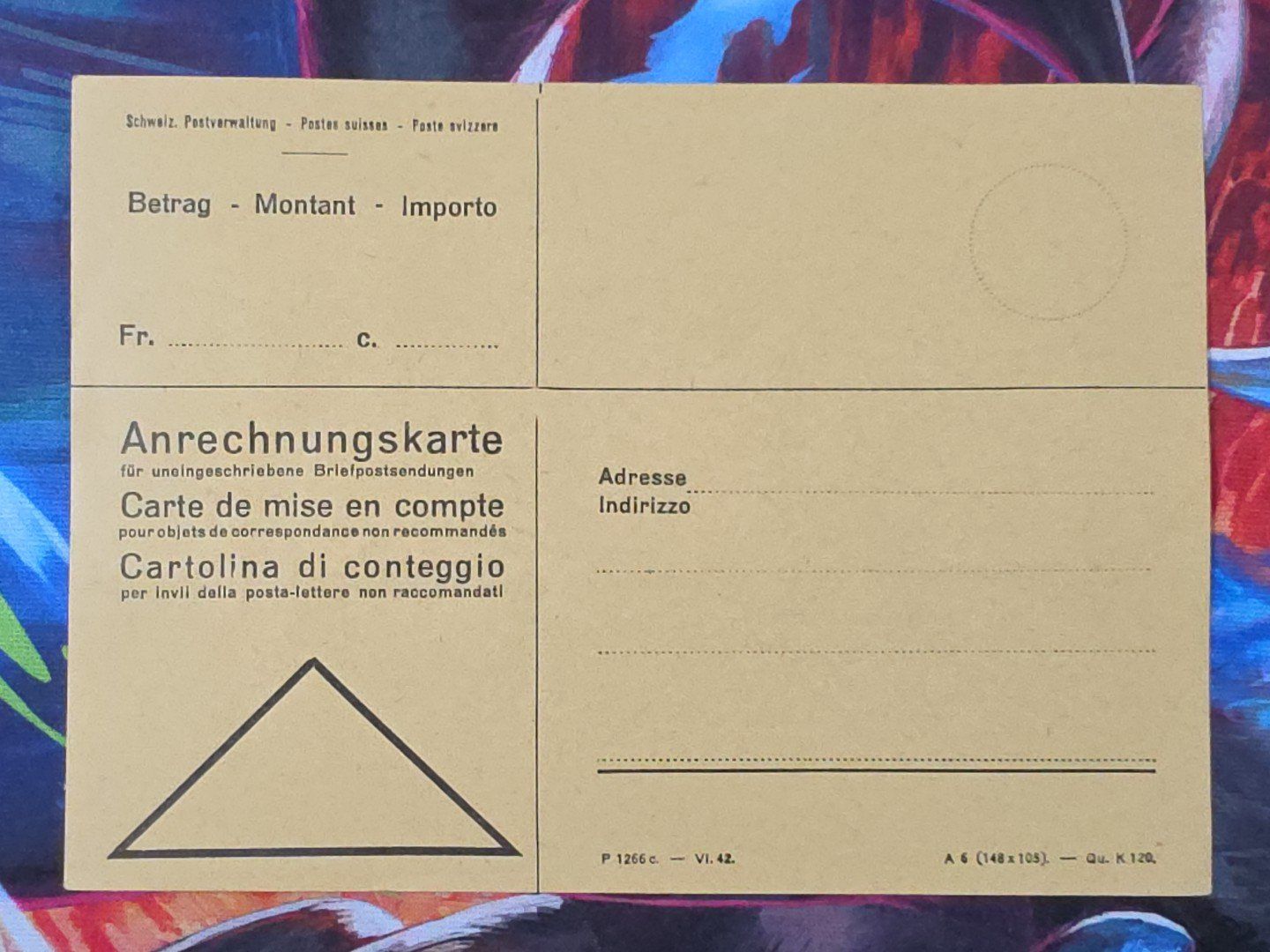 Alle Briefmarken: CL33 Document + Timbre Suisse 1944 – Gebraucht aus Cousset von Patrick_Collections 1
