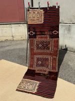 Kilim Sumak 220x80cm Teppich handgeknüpft sauber