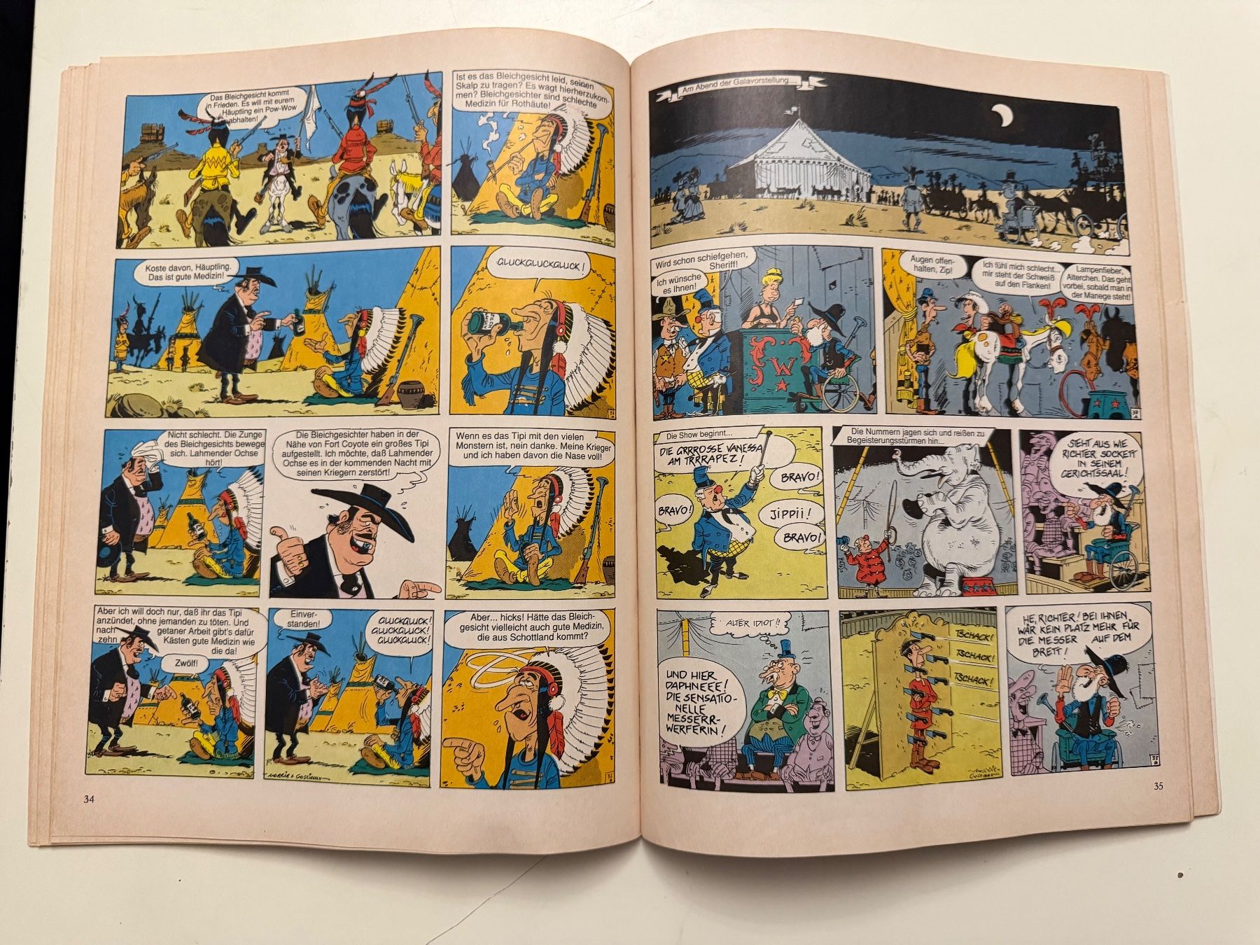 Comics: Lucky Luke Band 62 Western Circus – Gebraucht aus Münsingen von Ganjam 7