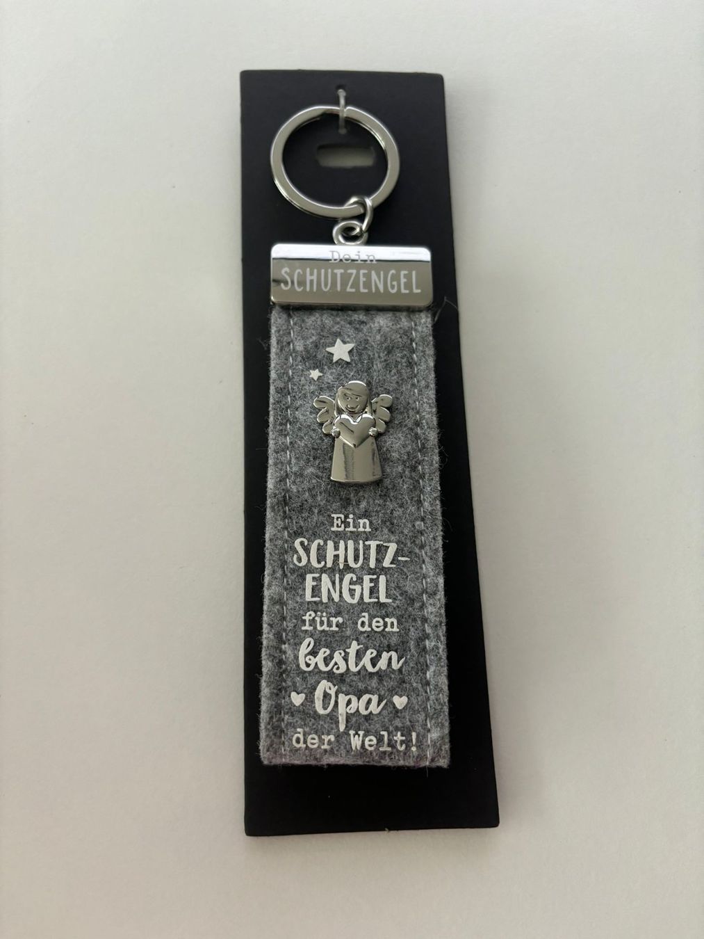 Portachiavi: Schlüsselanhänger Schutzengel "Bester Opa" ***NEU*** – Nuovo e nell'imballaggio originale da Herisau venduto da Seyashop1