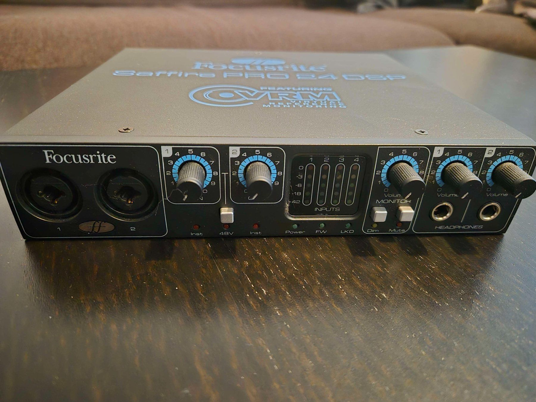 Focusrite Attrezzatura per studi di registrazione: Focusrite Saffire PRO 24 DSP – Usato da Zürich venduto da AerialZH 1