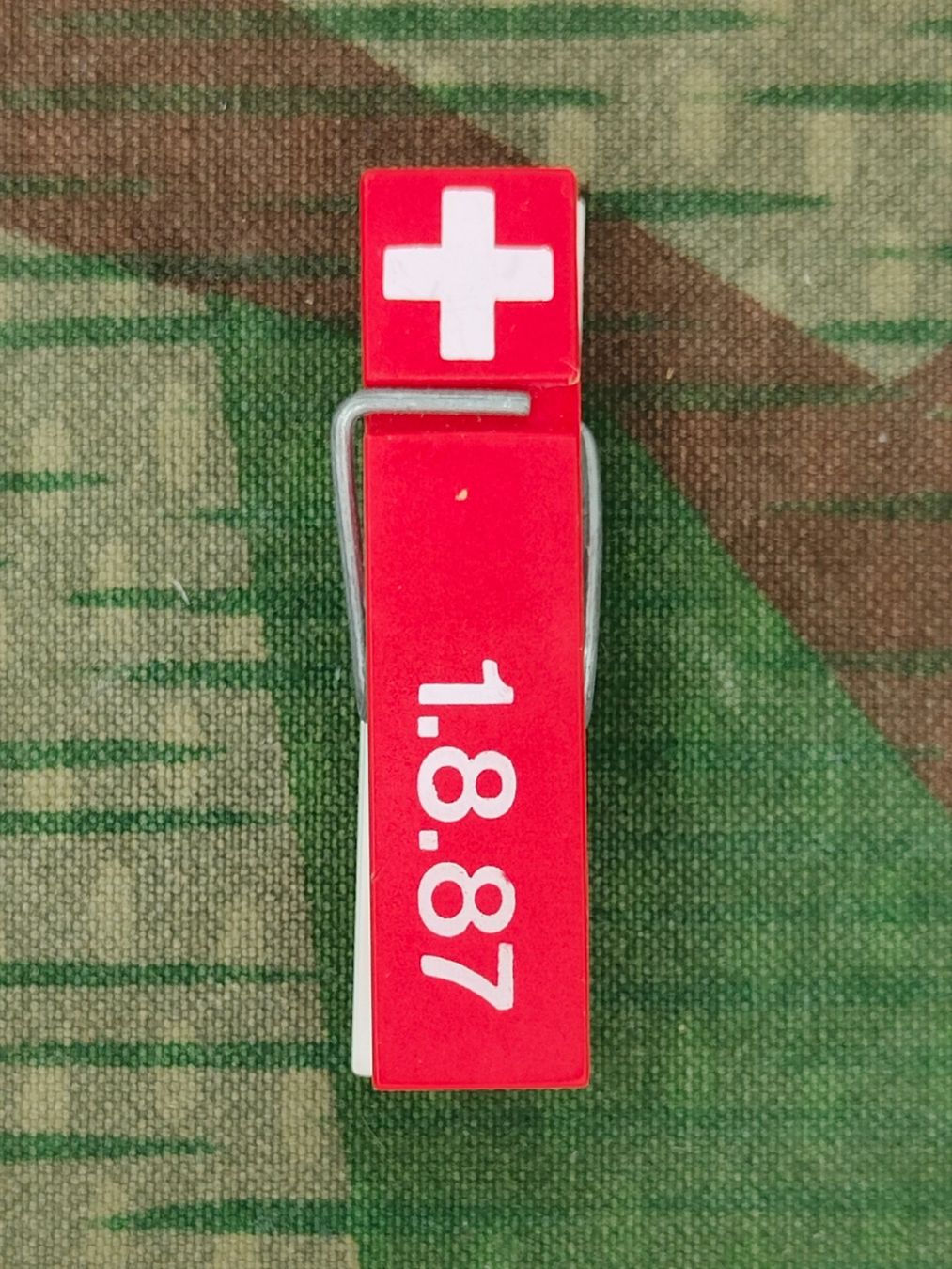 Placchette & Badge: 1. August Abzeichen 1987 – Usato da Bauma venduto da SwissMilitaria