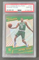 NBA Jayson Tatum 2017 Revolution Rookie Card Celtics PSA 10