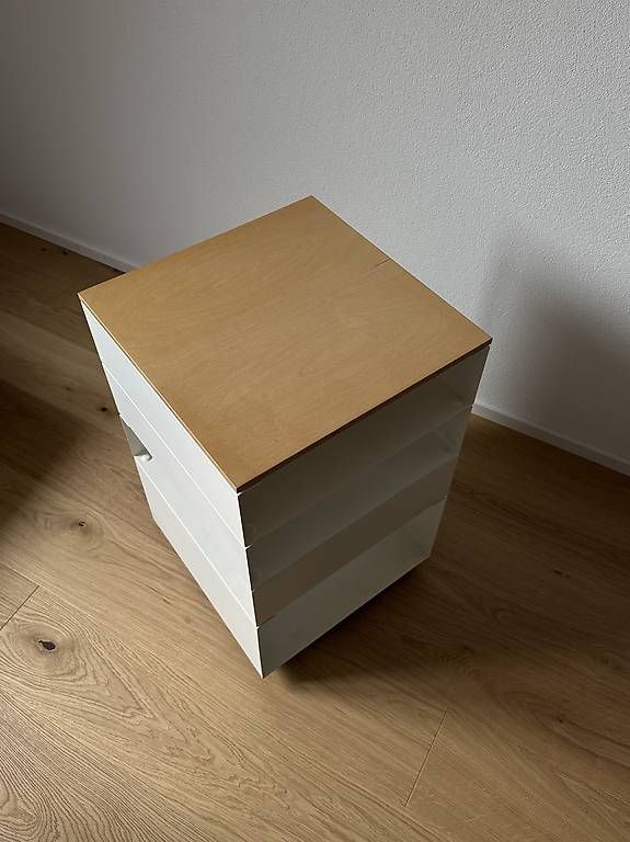 Banconi: vonbox - Rollcontainer Rolf, weiss (RAL 9016) – Usato da Uesslingen venduto da san_9thy 2