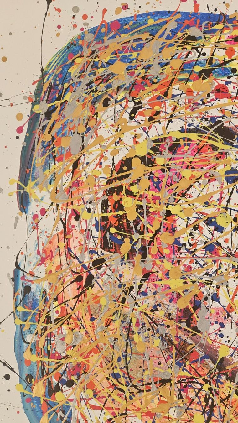 Gemälde: Tableau abstrait moderne - parfait pour décorer votre che... – Neu (gemäss Beschreibung) aus Le Locle von fab_c9hh 3