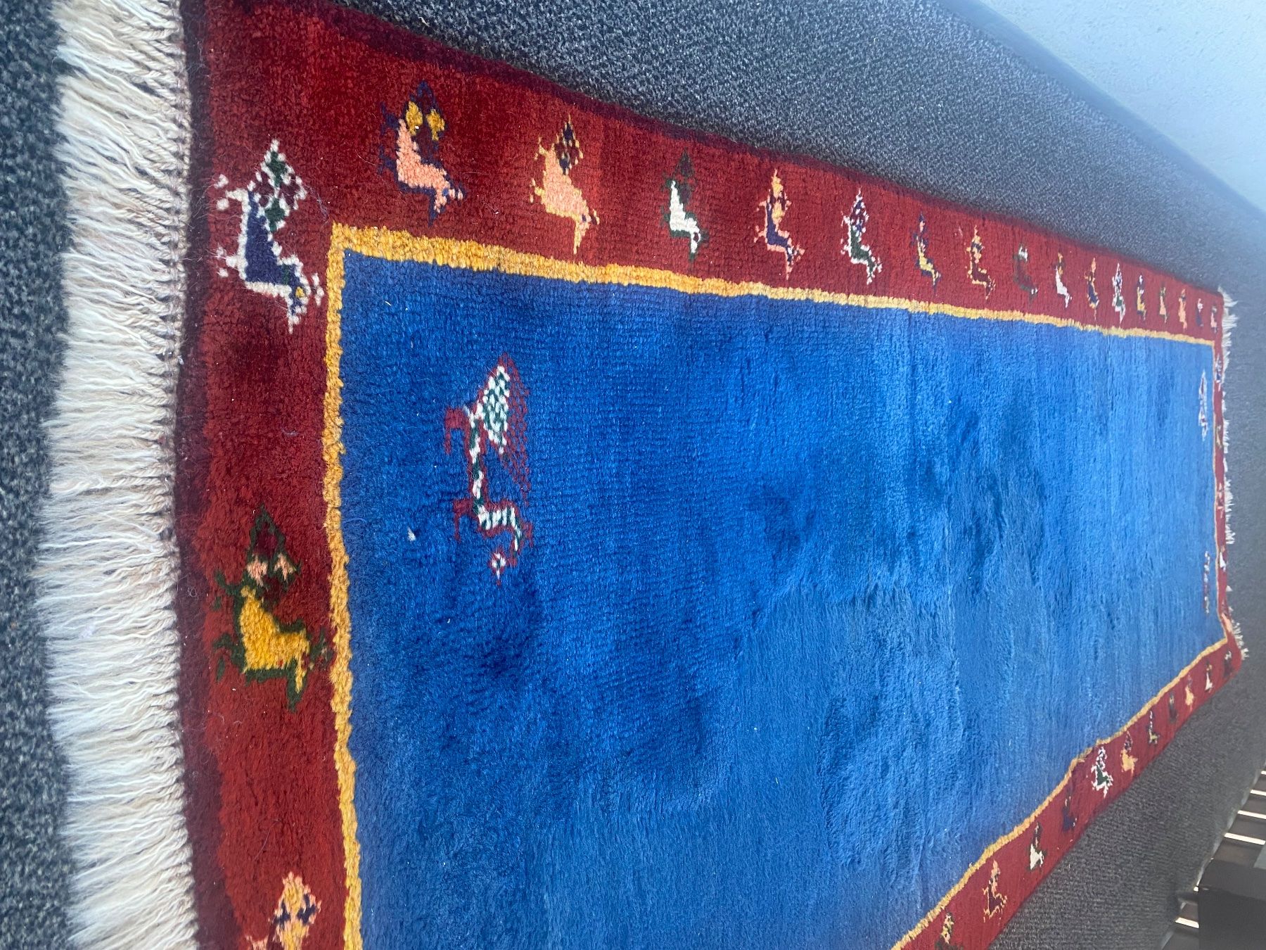 Gabbeh Tapis: Original Perser Teppich Gabbeh Läufer – D'occasion à Männedorf par Adamiat 6