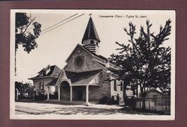 LAUSANNE - Eglise St. Jean - 1932