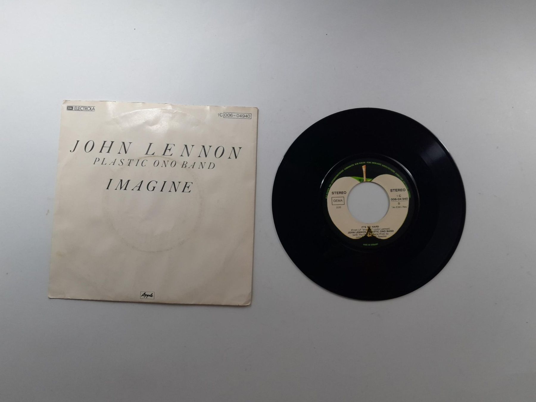 Dischi in vinile: Single / Vinyl - John Lennon - Imagine – Usato da Männedorf venduto da Bel-view 2