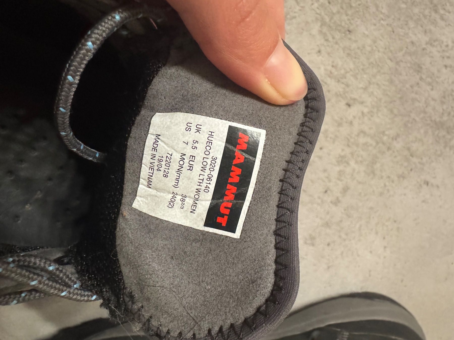 Mammut Scarpe da donna: Mammut hiking shoes size 38 – Usato da Zürich venduto da ivn_pr75 2