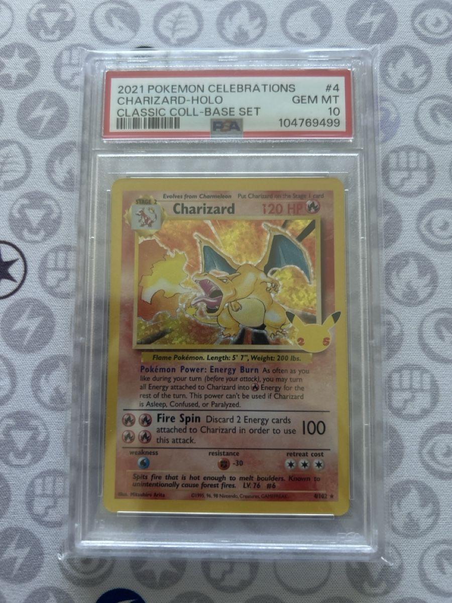 Pokémon Sammelbilder & Trading cards: Charizard celebrations PSA 10 – Neu (gemäss Beschreibung) aus Zürich von AinzCHF