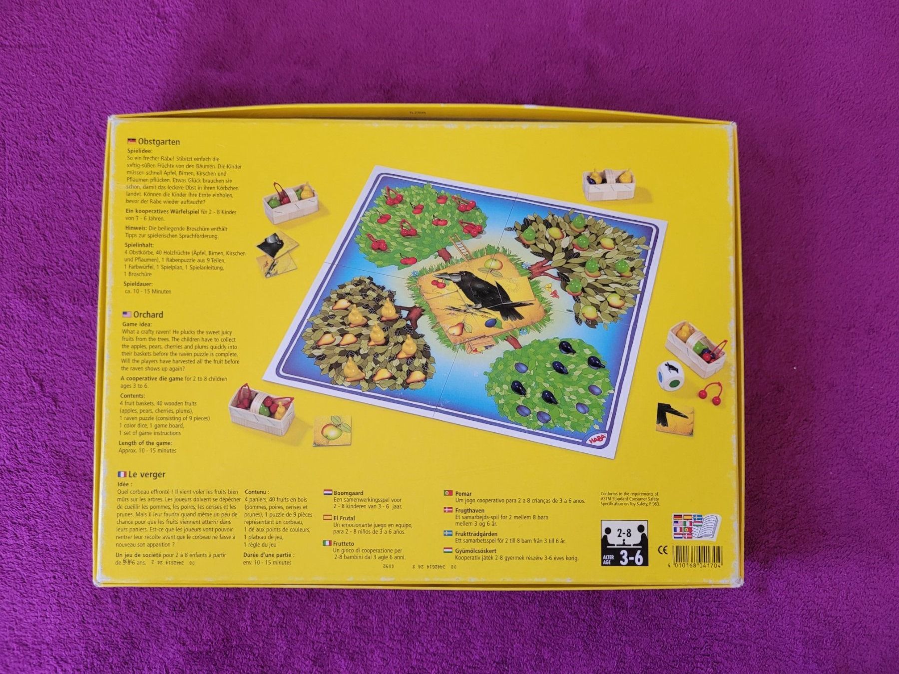 Haba Giochi: HABA Spiel - Obstgarten – Usato da Müllheim Dorf venduto da Seeeule01 9