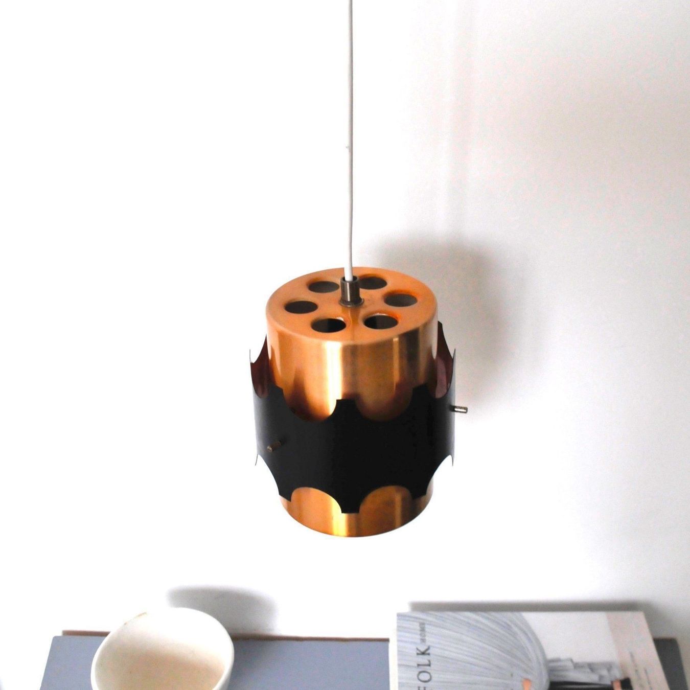 Lampadari & plafoniere: Hängeleuchte/Pendelleuchte, 60/70er – Usato da Winterthur venduto da Trouvailles-77 2