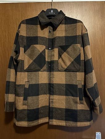 Giacca overshirt a quadri H&M