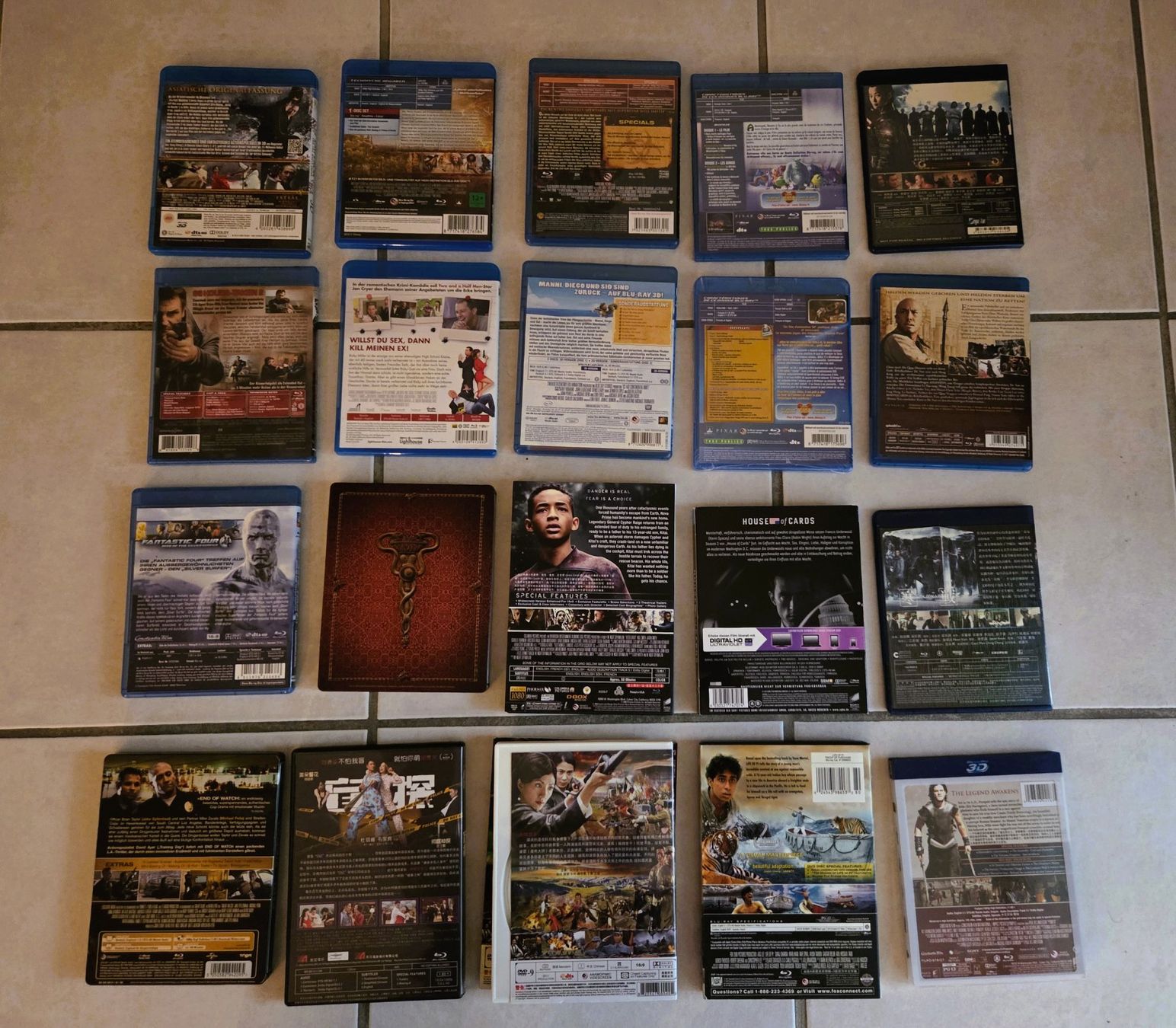 Alle DVDs: BLU-RAY DISC / KLEINE BLU RAY SAMMLUNG – Gebraucht aus Brüttisellen von Nighttrain 1