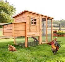 Hühnerstall Hühnervoliere Hühnerhaus Modell XXL mit Auslauf
