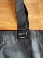 Stofftasche Zimmerli x SWISS schwarz Neu 