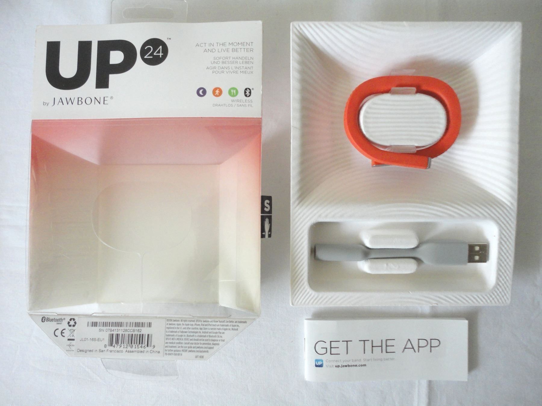 Smartwatch: Fitness-Tracker- UP 24 Jawbone iPhone/Android in OVP – Nuovo e nell'imballaggio originale da zürich venduto da parts5060