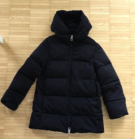 Warme Jacke schwarz Grösse XXS