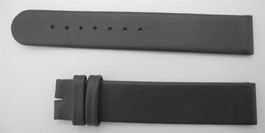 18 mm Leder Uhrenarmband grau, Nr. 32a