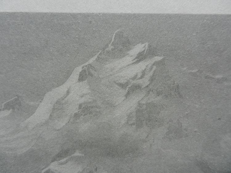 Gravures: Piz Bernina – D'occasion à Risch par Rischli15 8