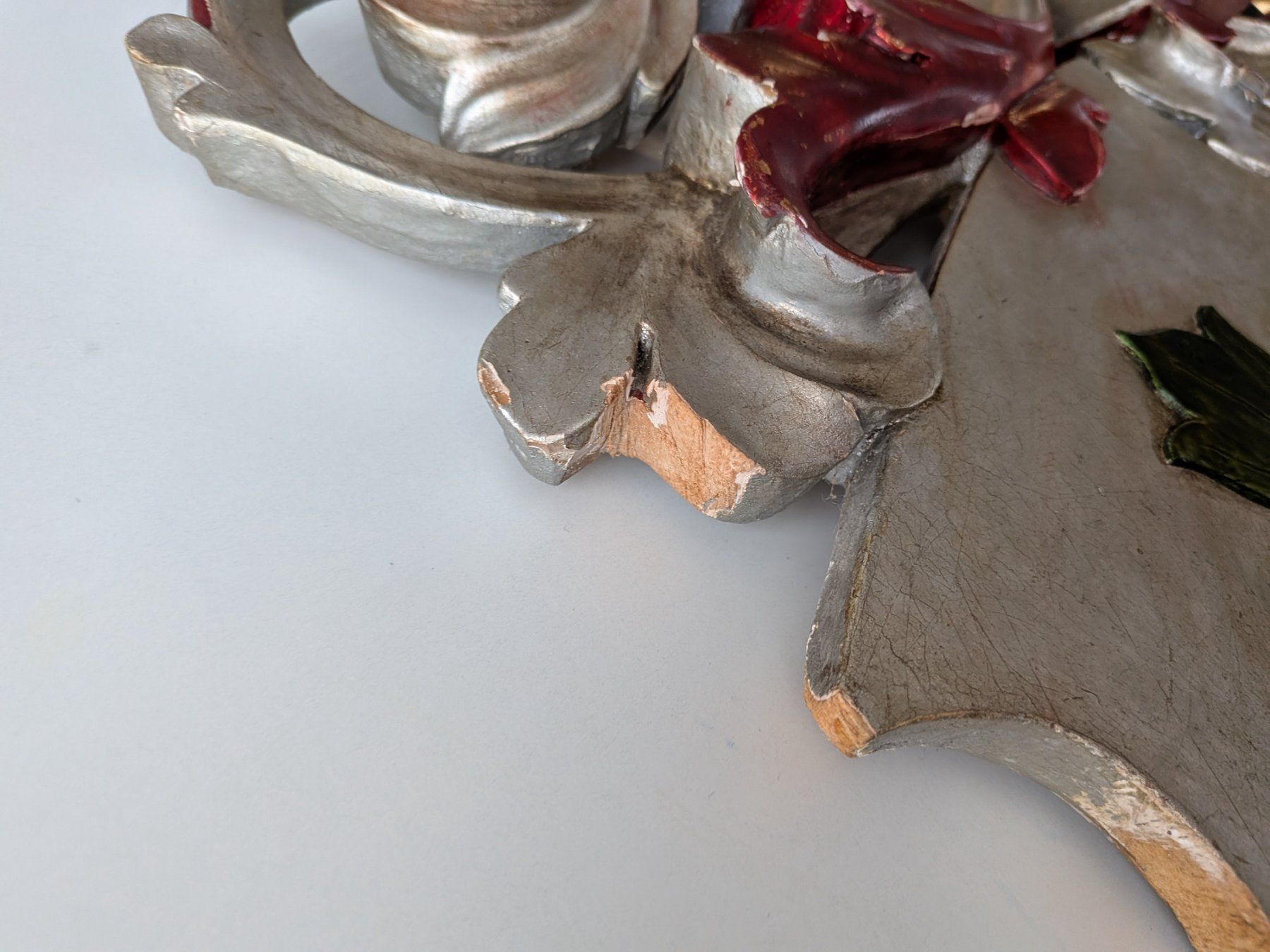 Sculture & Statue: Grosses Holzwappen – Usato da Emmen venduto da Brockofsky 2
