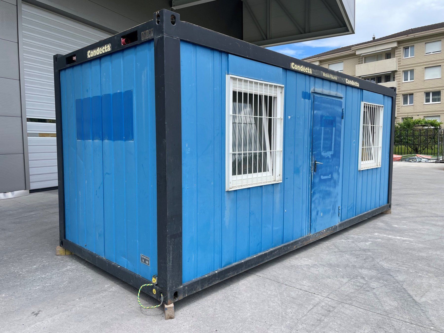 Contenitori edile: Bürocontainer, Baucontainer, Container, Lager, Stall, Raum! – Difettoso da Kradolf venduto da BKSAG 3