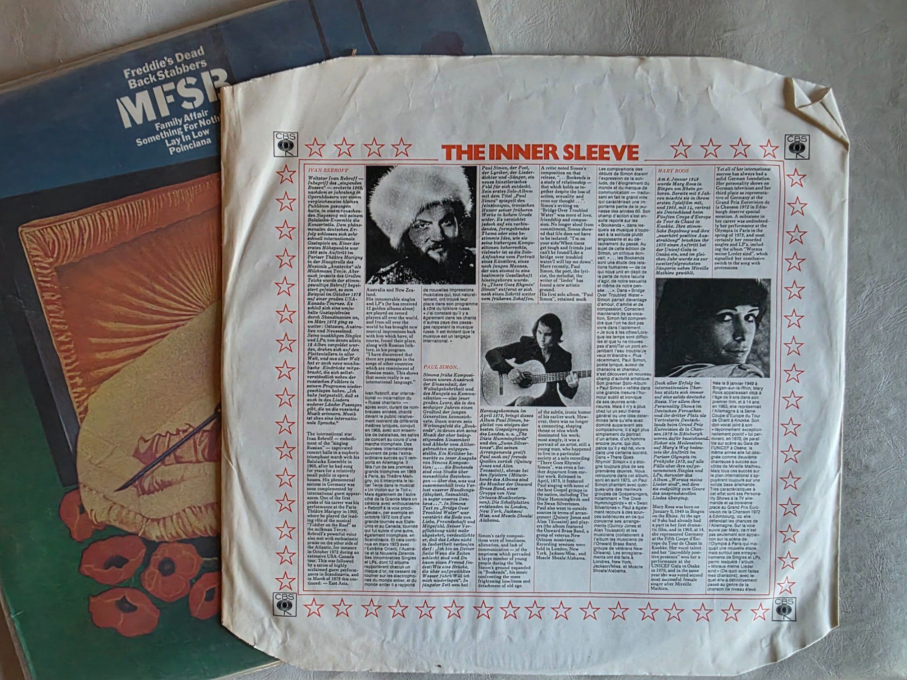 Dischi in vinile: LP: MFSB - Freddie's Dead Back Sabbers - Epic 65531 – Usato da Walterswil BE venduto da Lonitti 5