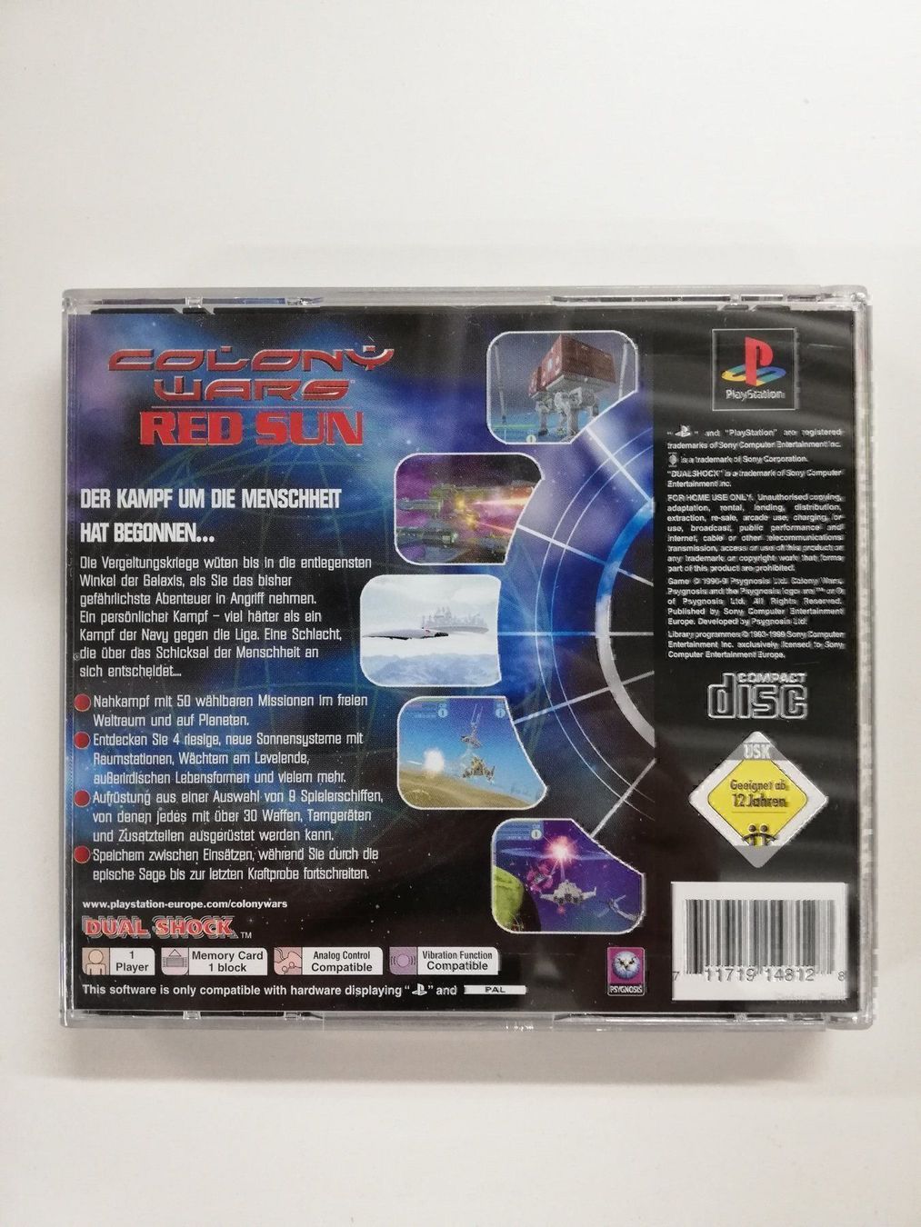 Sony Giochi: Colony Wars - Red Sun / Sony PS1 PSX – Usato da St. Gallen venduto da zorro_dc 1