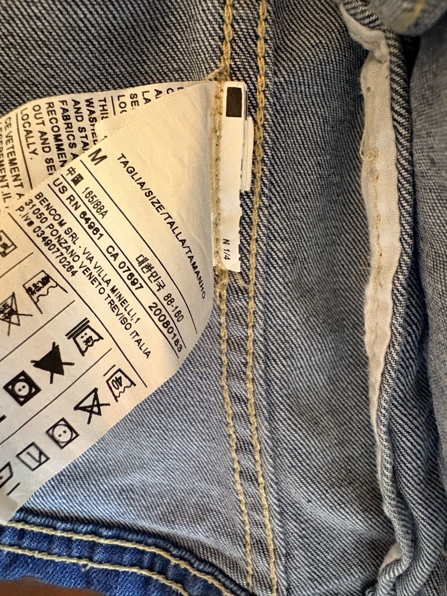 Benetton Giacche: Jeans Jacke Gr. 38 Benetton – Usato da Degersheim venduto da Ula23 2
