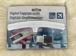 Digitale Reise-Gepäckwaage, neu & originalverpackt