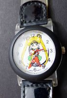 SAILOR MOON WRIST WATCH ANIME JAPAN VINTAGE 1990'S