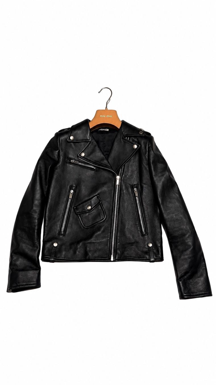 Miu Miu Jacken: Miu Miu leather jacket – Gebraucht aus Adliswil von Mariia_18 5