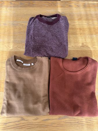 3er Set Herrenpullover, Grösse M, S Oliver & Selected Homme