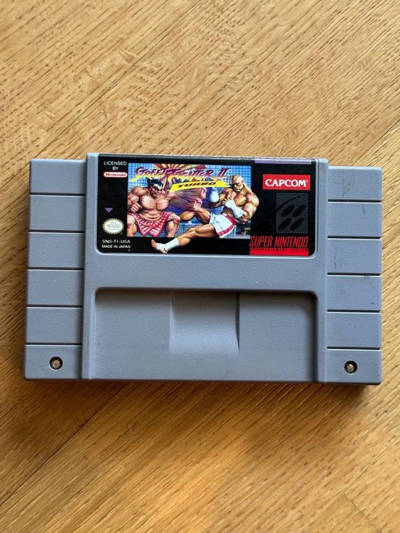 Street Fighter 2 Turbo Capcom USA console SNES Nintendo | Kaufen auf ...