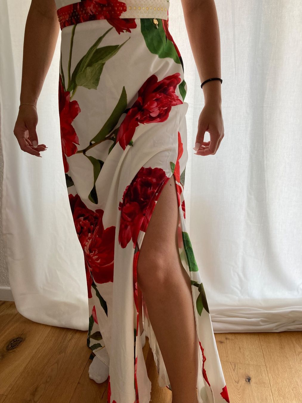 Vestiti: Langes Sommerkleid mit Blumenmuster Grösse M Neu – Usato da Orpund venduto da LivantoCHA 3