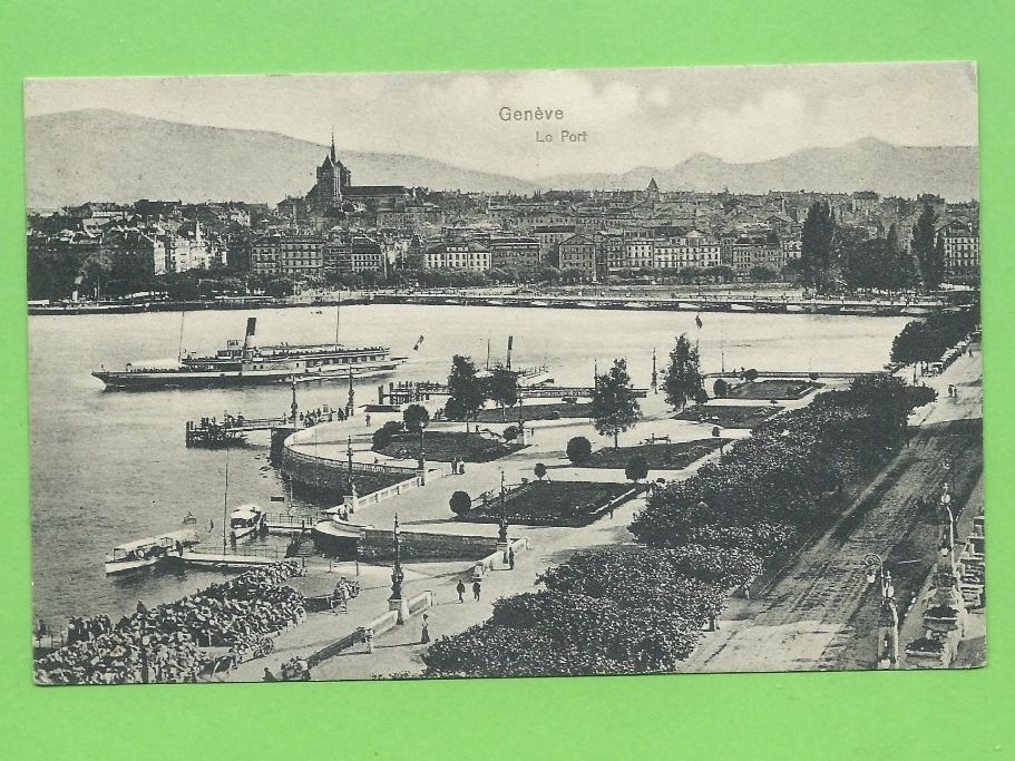 Cartoline postali: Genève, Le Port – Usato da Zürich venduto da t24_de
