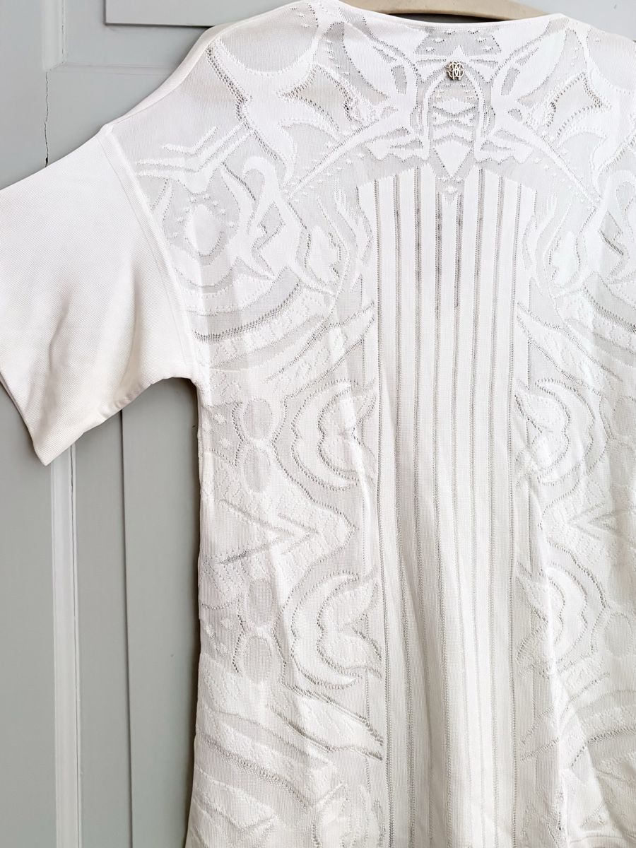 Roberto Cavalli Top: Roberto Cavalli, Top, 38, Leder/Viskose/Poly – Usato da Zürich venduto da Pokimoki_1 4