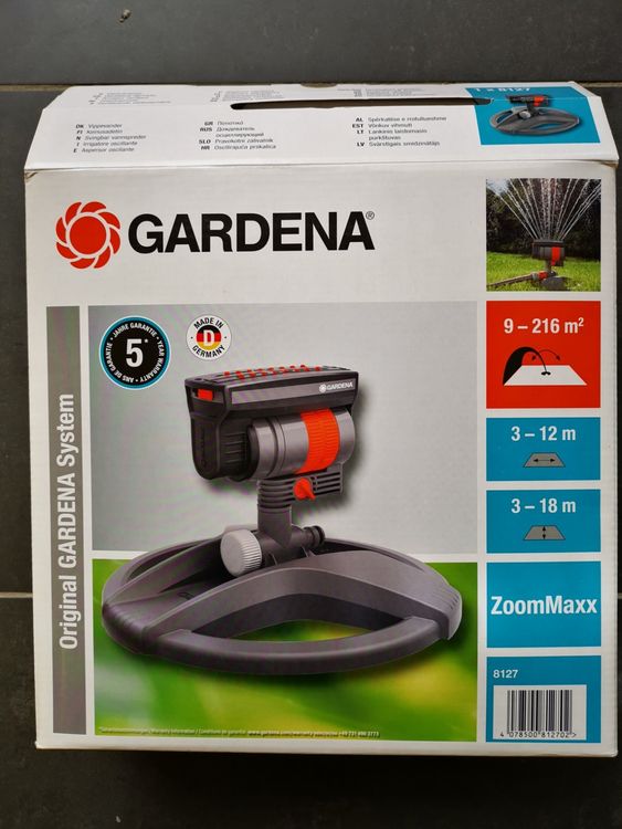 Gardena AquaZoom compact Viereckregner Kaufen auf Ricardo