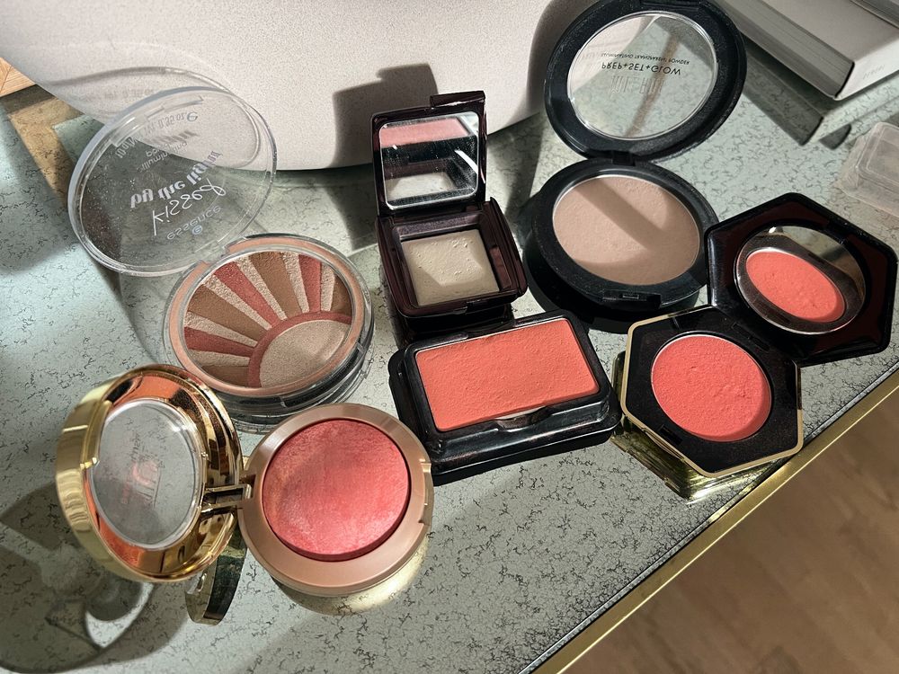Puder, Blush & Highlight Set 6-teilig, wie NEU, Luxusmarken (Gebraucht ...