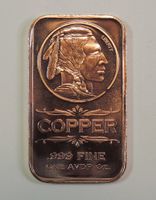 Kupferbarren .999 Fine 1 oz OVP neu