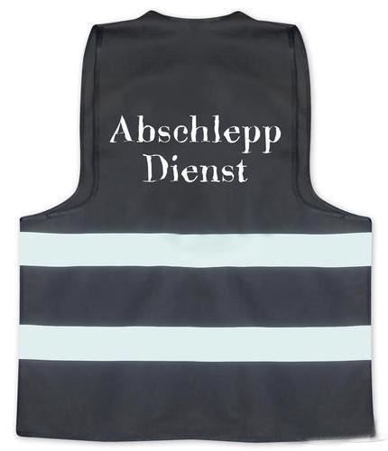 Gilets & Westen: Partyweste Abschlepp Dienst – Neu und originalverpackt aus Ennetbürgen von open24shop