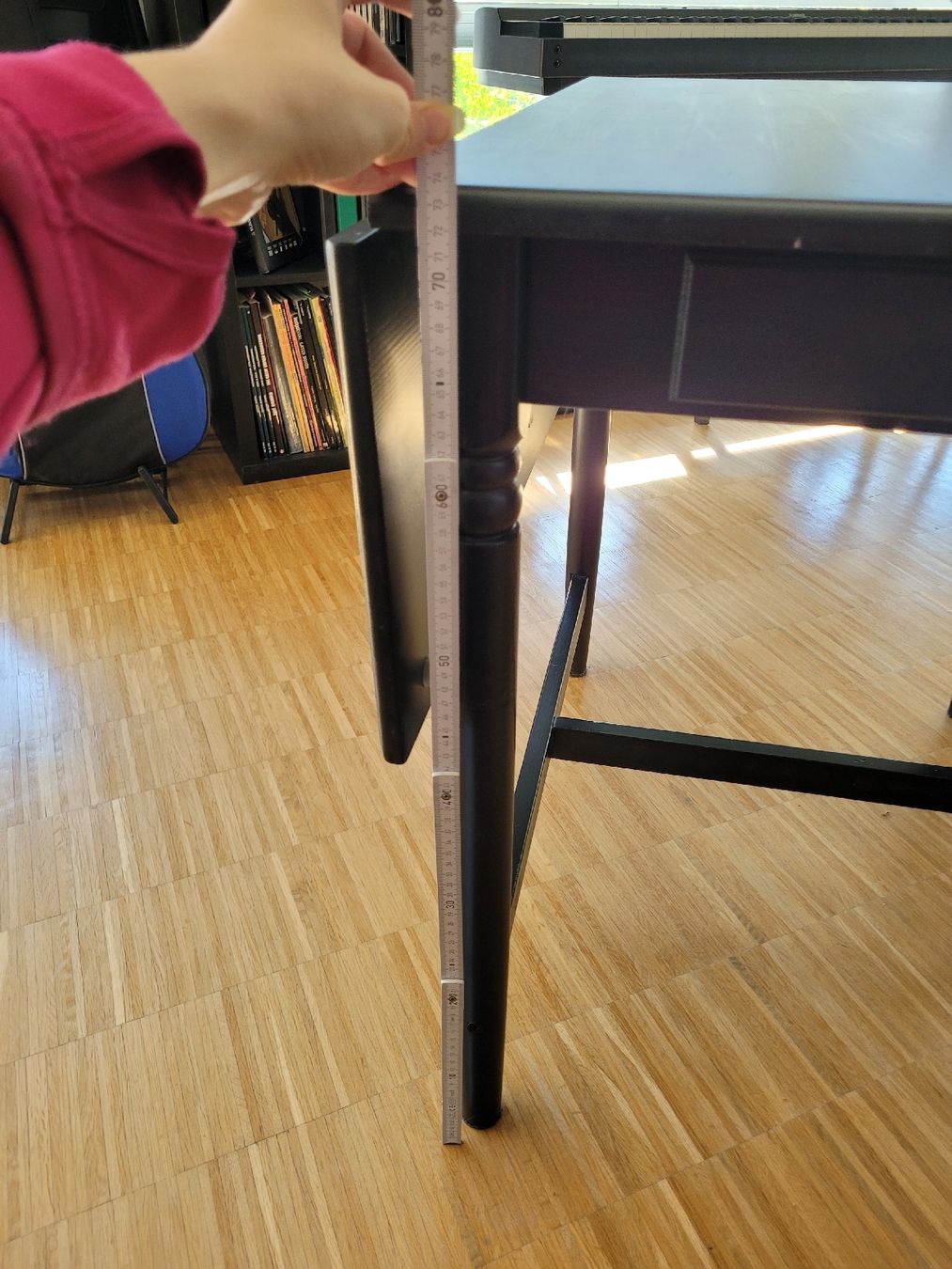 Tische: Klapptisch schwarz, mit Schublade – Gebraucht aus Uster von 13smiley13 8