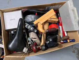 3 Kisten voll Flohmarktartikel / Antiquitäten / Kuriositäten