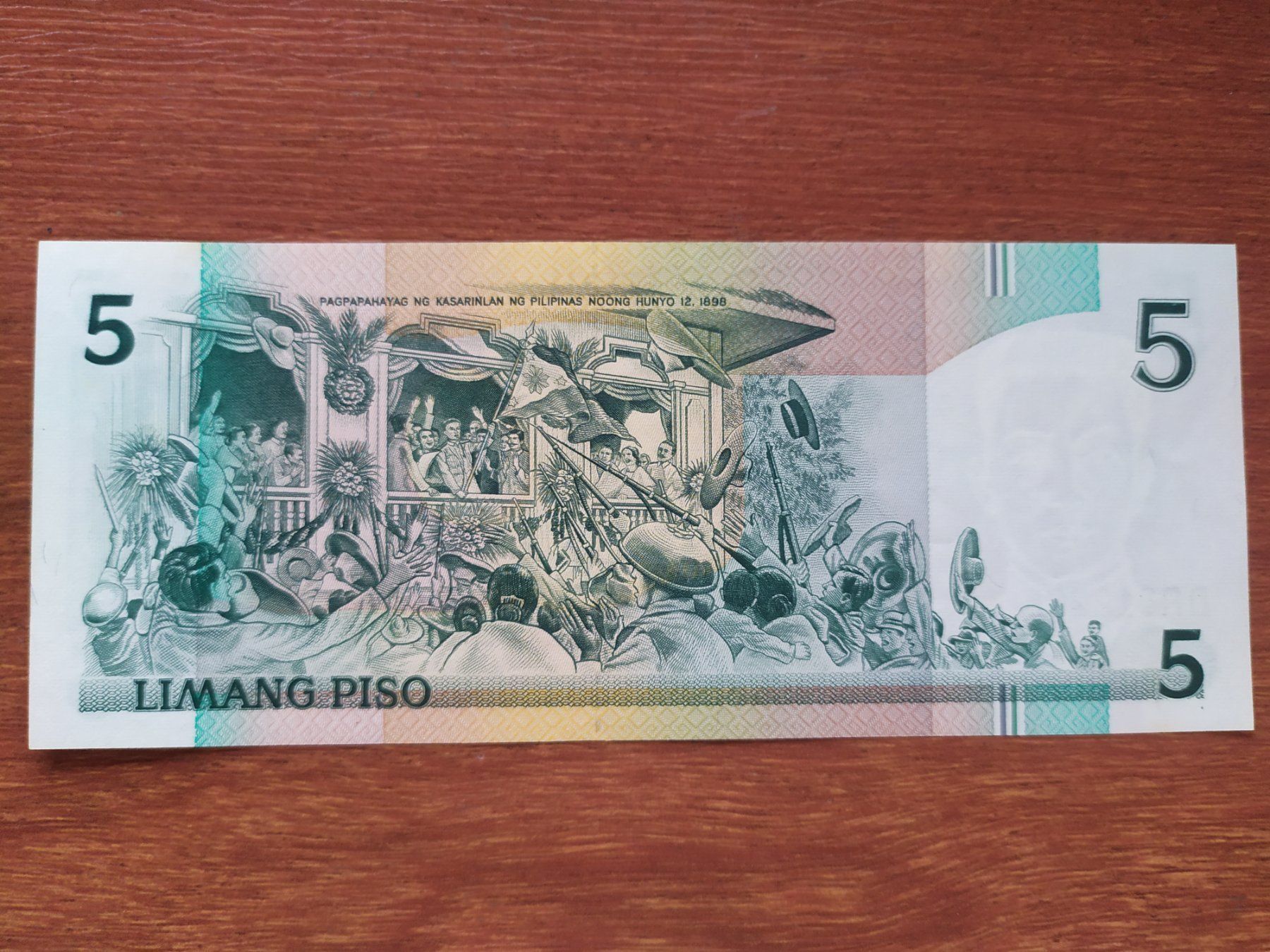Banknoten: Philippines - Banknote 5 Piso 80er – Neu und originalverpackt aus Villars-sur-Glâne von MiguelDelgado 1