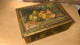 Boite ancienne NOZ Les Brenets Blechdose antik