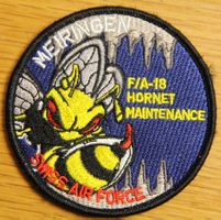 F/A-18 Hornet Maintenace Meiringen, Swiss Air Force, Badge