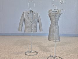 Ikea Trad Mesh Men & Women Set Stand Figuren, Skulpturen Set
